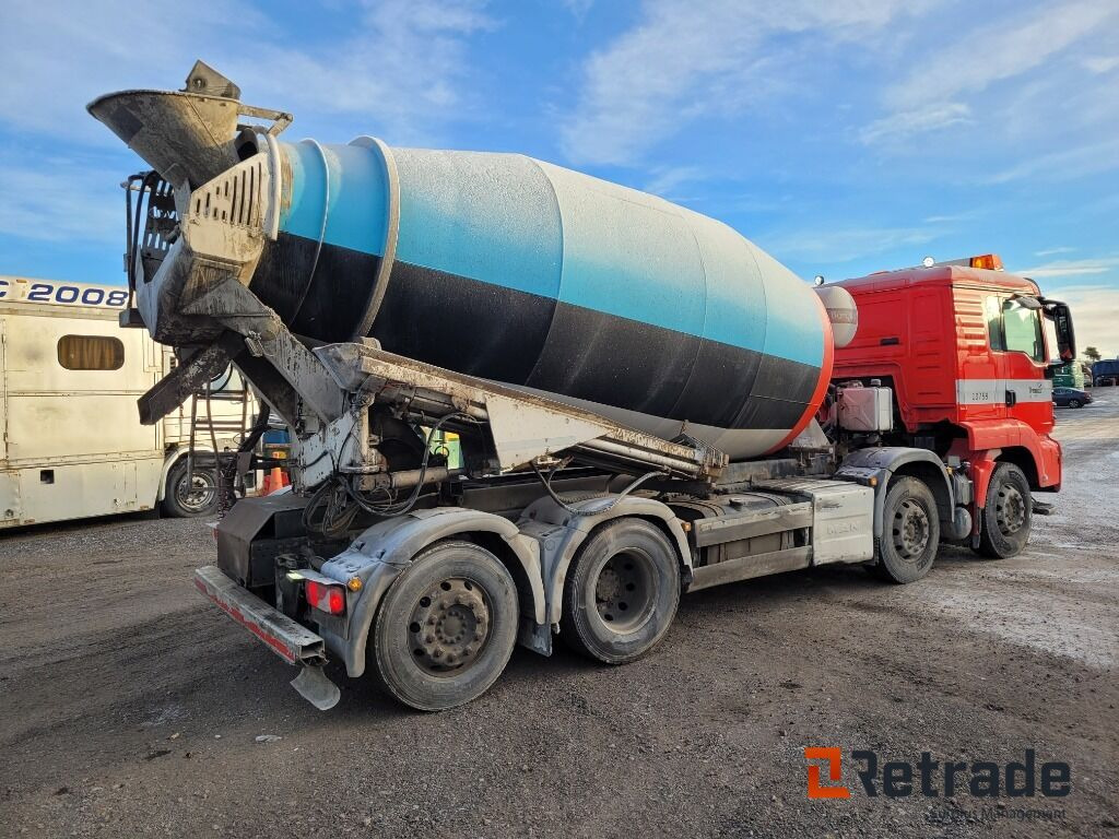 Betongbil 4-axlig Betongroterare MAN TGS 35.400 8X2-4 BL Euro 6 - Fahrmischer: das Bild 4 Betongbil 4-axlig Betongroterare MAN TGS 35.400 8X2-4 BL Euro 6 - Fahrmischer: das Bild 4