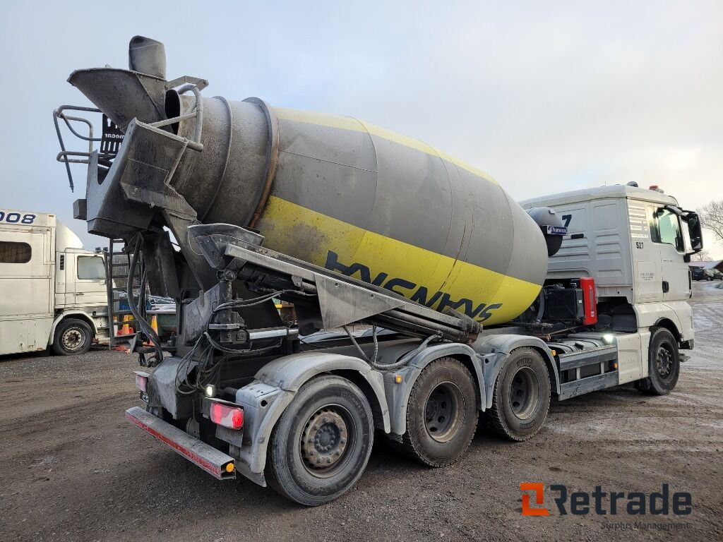 Betongbil betongroterare MAN TGX 35.500 8X4-4 BL Euro 6 - Fahrmischer: das Bild 4 Betongbil betongroterare MAN TGX 35.500 8X4-4 BL Euro 6 - Fahrmischer: das Bild 4
