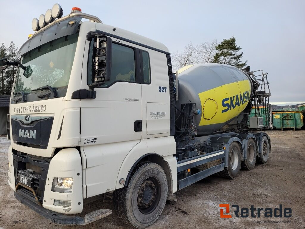 Betongbil betongroterare MAN TGX 35.500 8X4-4 BL Euro 6 - Fahrmischer: das Bild 1 Betongbil betongroterare MAN TGX 35.500 8X4-4 BL Euro 6 - Fahrmischer: das Bild 1