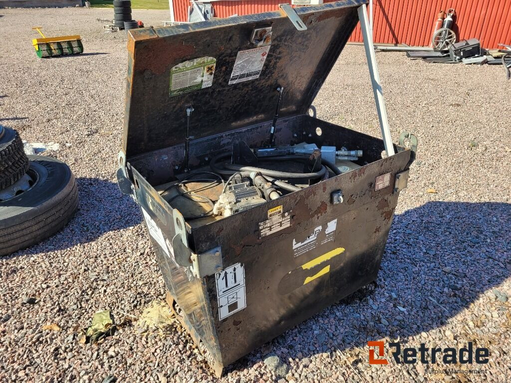 Bränsletank Dieseltank Western EC400 med pump - Baugeräte: das Bild 2 Bränsletank Dieseltank Western EC400 med pump - Baugeräte: das Bild 2