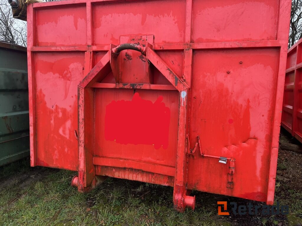 Container Container Høje sider Rød - Baugeräte: das Bild 2 Container Container Høje sider Rød - Baugeräte: das Bild 2