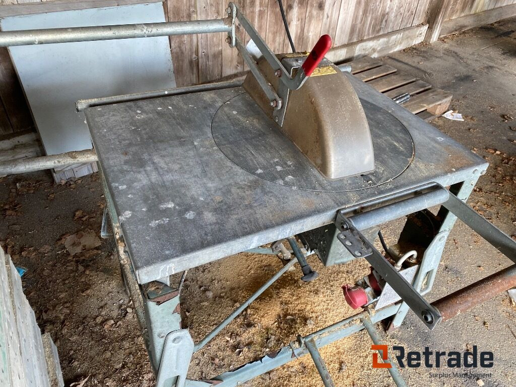 Gjerdesåg med bord - Baugeräte: das Bild 2 Gjerdesåg med bord - Baugeräte: das Bild 2