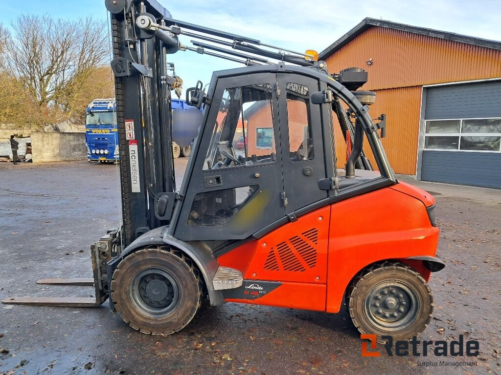 Industriemaschine Truck Linde H45D-02 med Duplex mast og Combo-aggregator: das Bild 6