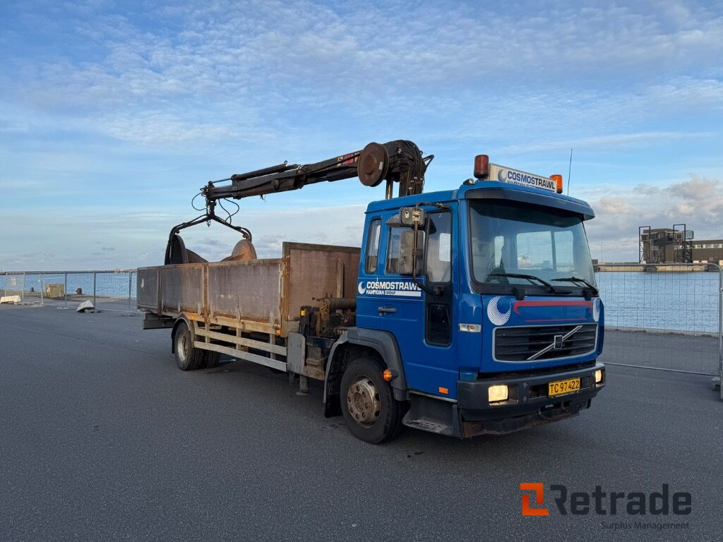 Kranbil VOLVO FL 612 - Pritsche LKW, Autokran: das Bild 3 Kranbil VOLVO FL 612 - Pritsche LKW, Autokran: das Bild 3
