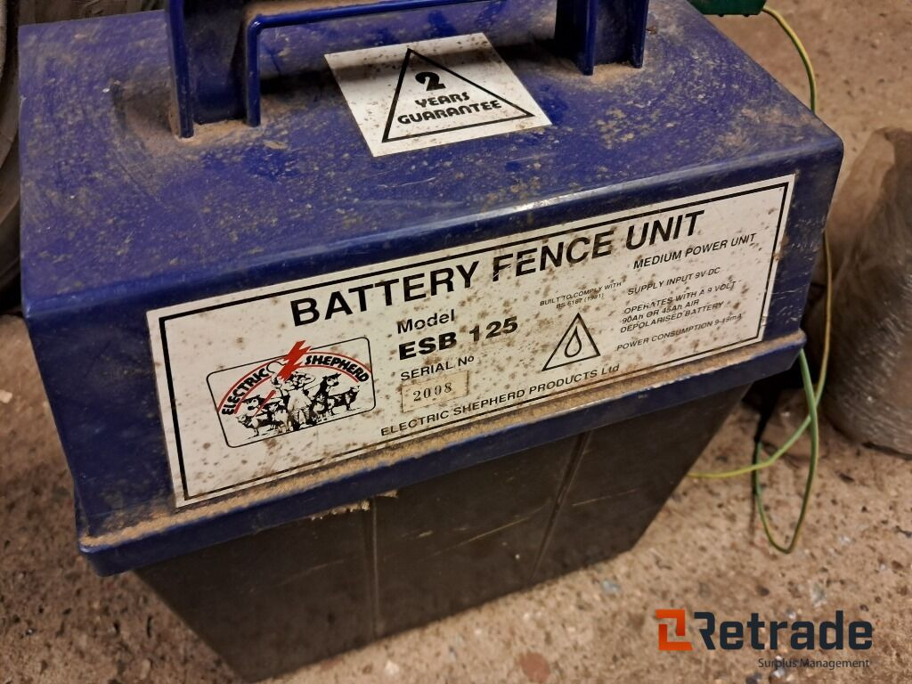 1000 m Elhegn med hegnsapparat fra Electric Shepherd ESB 125 - Landmaschine: das Bild 2 1000 m Elhegn med hegnsapparat fra Electric Shepherd ESB 125 - Landmaschine: das Bild 2