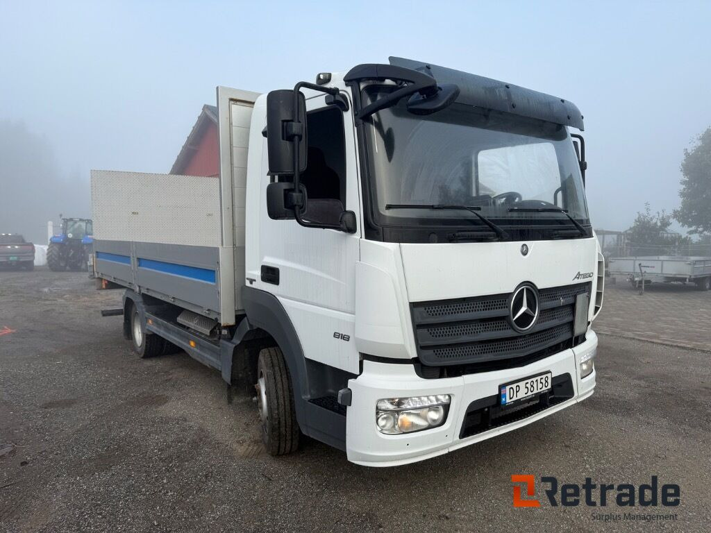 Lastebil Mercedes-Benz Atego EURO 6 Lav kilometer stand med baklem leveres ferdig EU - Pritsche LKW: das Bild 3 Lastebil Mercedes-Benz Atego EURO 6 Lav kilometer stand med baklem leveres ferdig EU - Pritsche LKW: das Bild 3