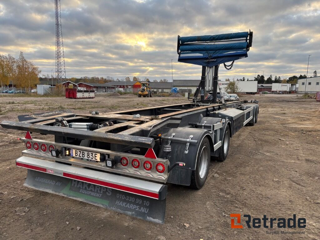 Lastväxlarvagn Hakarps 12-20 - 2024 38ton - Abrollanhänger/ Absetzanhänger: das Bild 1 Lastväxlarvagn Hakarps 12-20 - 2024 38ton - Abrollanhänger/ Absetzanhänger: das Bild 1