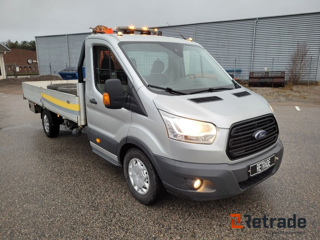 Lätt lastbil med flak och kran , Ford Transit 350 2.2 TDCi - PKW: das Bild 3 Lätt lastbil med flak och kran , Ford Transit 350 2.2 TDCi - PKW: das Bild 3