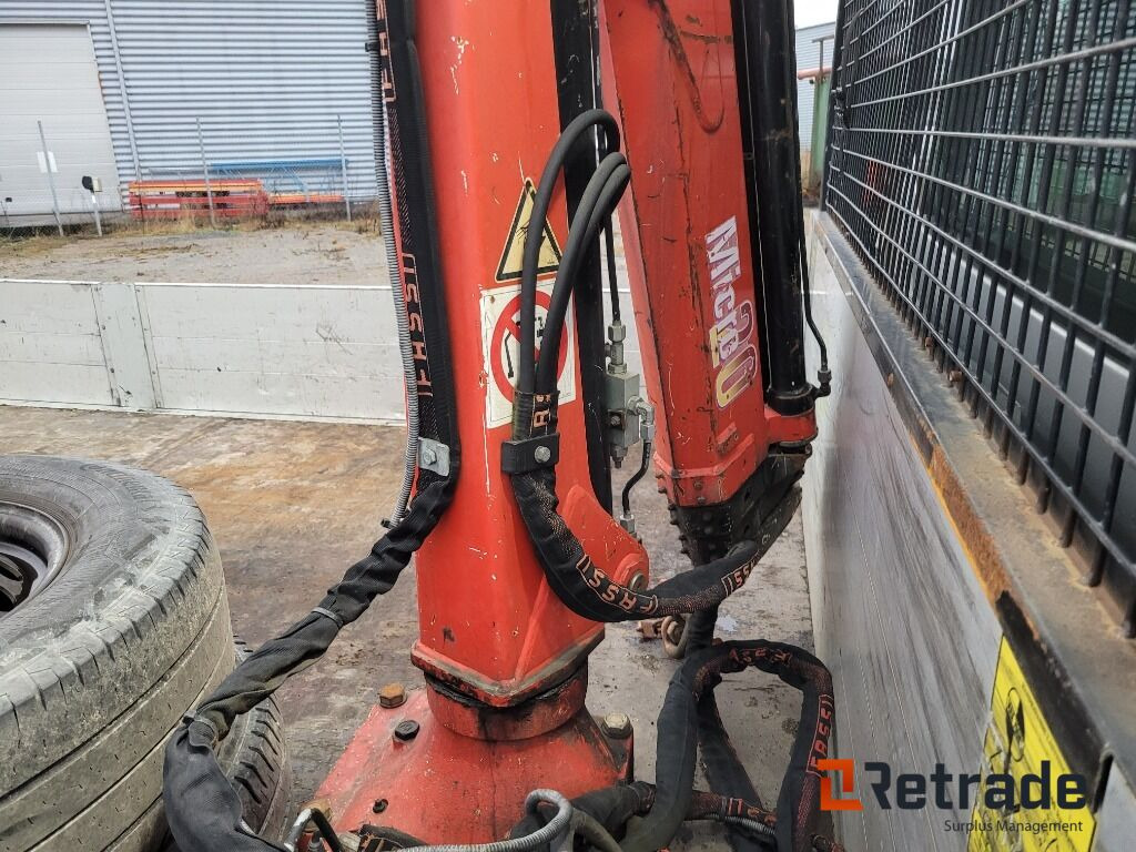 PKW Lätt lastbil med flak och kran , Ford Transit 350  2.2 TDCi: das Bild 36