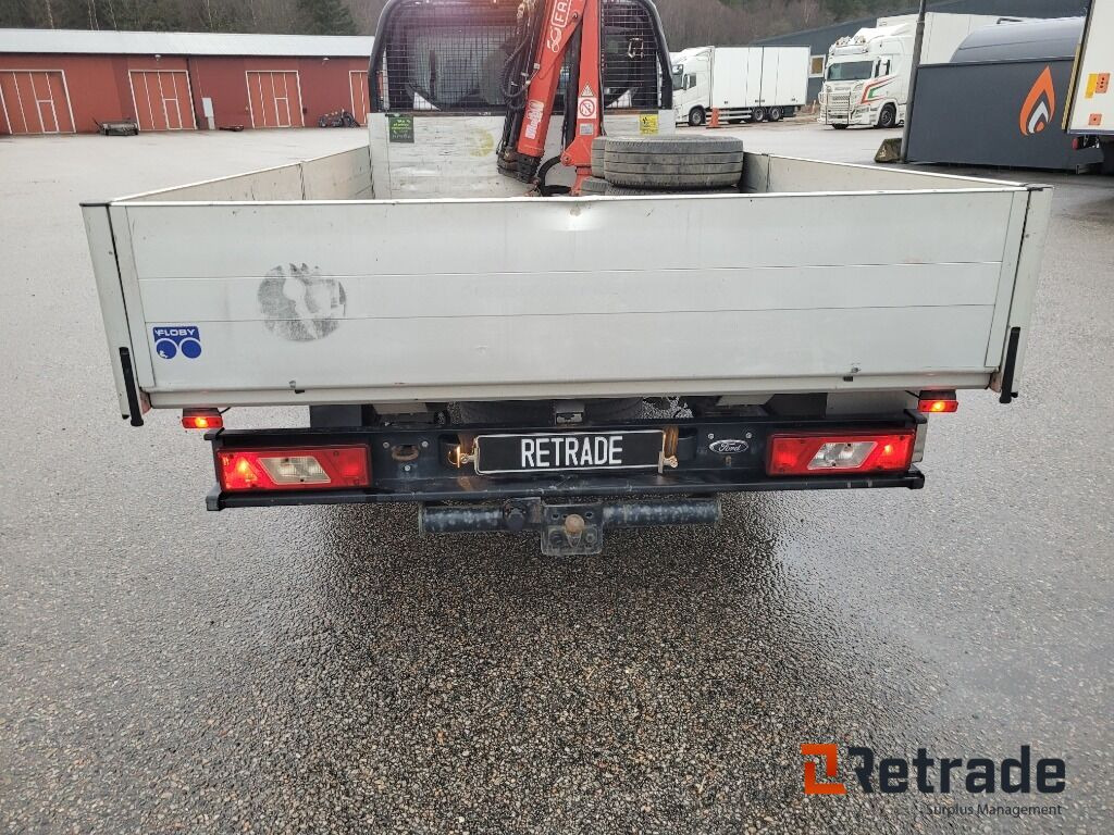 PKW Lätt lastbil med flak och kran , Ford Transit 350  2.2 TDCi: das Bild 22