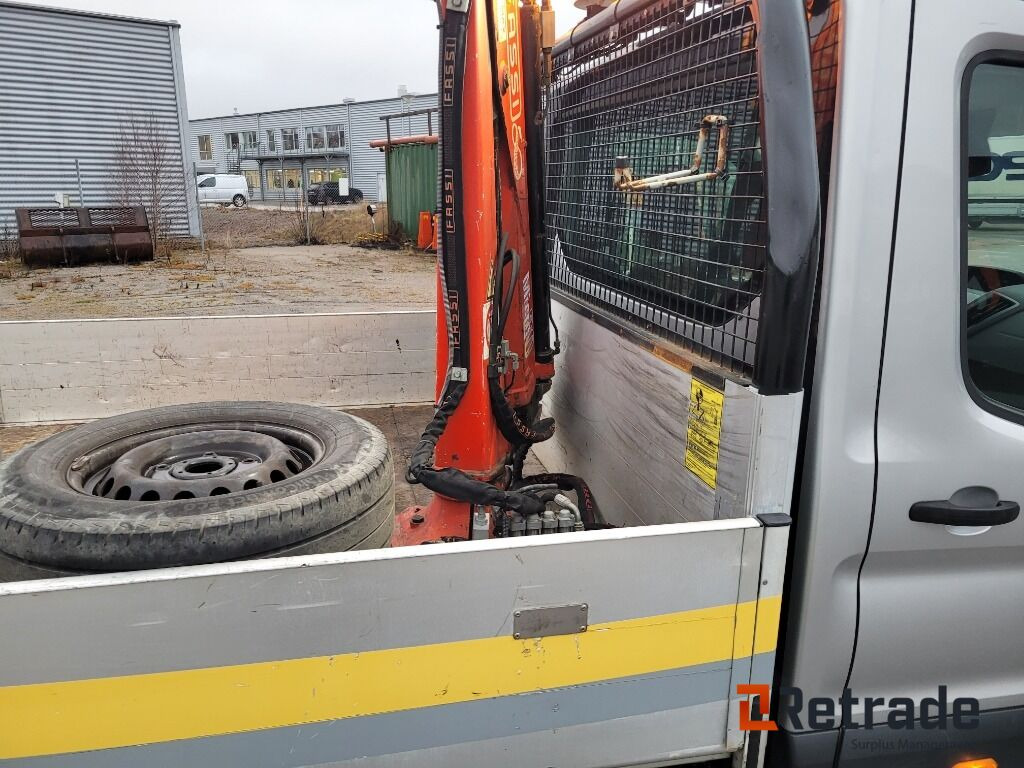 PKW Lätt lastbil med flak och kran , Ford Transit 350  2.2 TDCi: das Bild 34