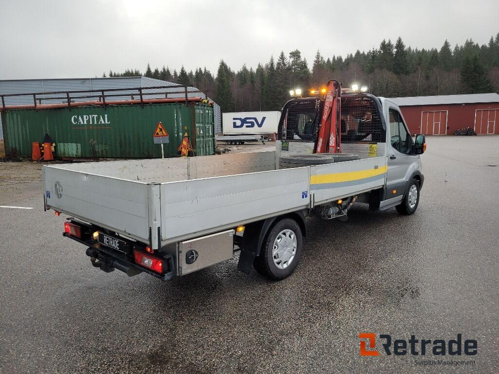 Lätt lastbil med flak och kran , Ford Transit 350 2.2 TDCi - PKW: das Bild 4 Lätt lastbil med flak och kran , Ford Transit 350 2.2 TDCi - PKW: das Bild 4