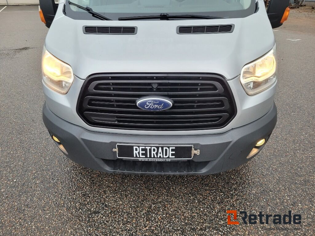 PKW Lätt lastbil med flak och kran , Ford Transit 350  2.2 TDCi: das Bild 9
