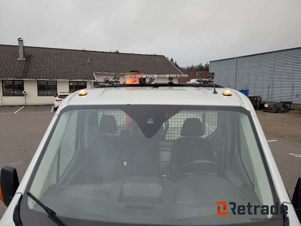 PKW Lätt lastbil med flak och kran , Ford Transit 350  2.2 TDCi: das Bild 8