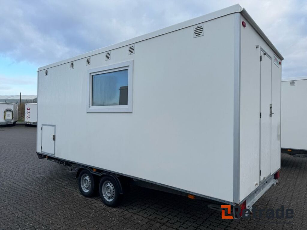 Scanvogn 1900 kontor vogn m. 1/rum (0025175) - Wohncontainer, Anhänger: das Bild 5 Scanvogn 1900 kontor vogn m. 1/rum (0025175) - Wohncontainer, Anhänger: das Bild 5