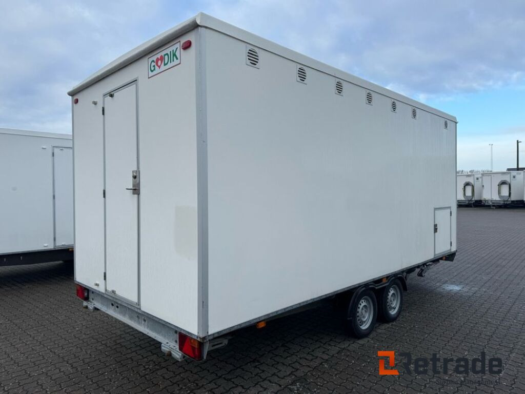 Scanvogn 1900 kontor vogn m. 1/rum (0025175) - Wohncontainer, Anhänger: das Bild 4 Scanvogn 1900 kontor vogn m. 1/rum (0025175) - Wohncontainer, Anhänger: das Bild 4