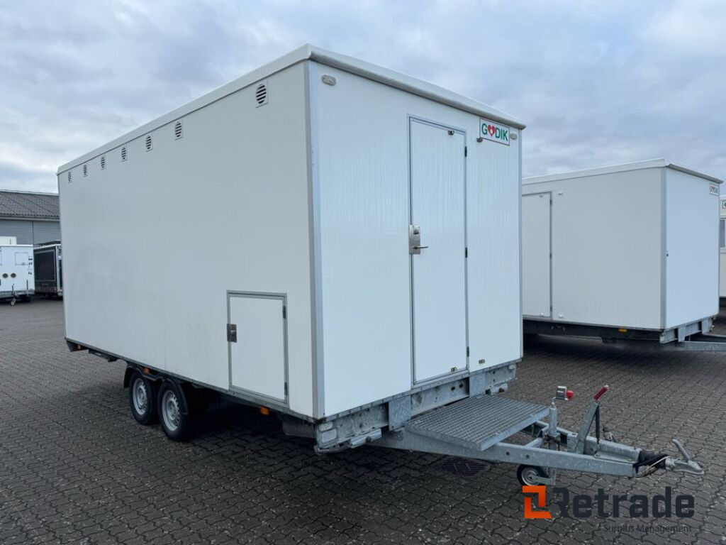 Scanvogn 1900 kontor vogn m. 1/rum (0025175) - Wohncontainer, Anhänger: das Bild 3 Scanvogn 1900 kontor vogn m. 1/rum (0025175) - Wohncontainer, Anhänger: das Bild 3