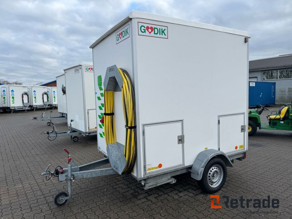 Scanvogn Badmobil Xl B m/2 WC og kværn (A0025180) - Wohncontainer, Anhänger: das Bild 1 Scanvogn Badmobil Xl B m/2 WC og kværn (A0025180) - Wohncontainer, Anhänger: das Bild 1