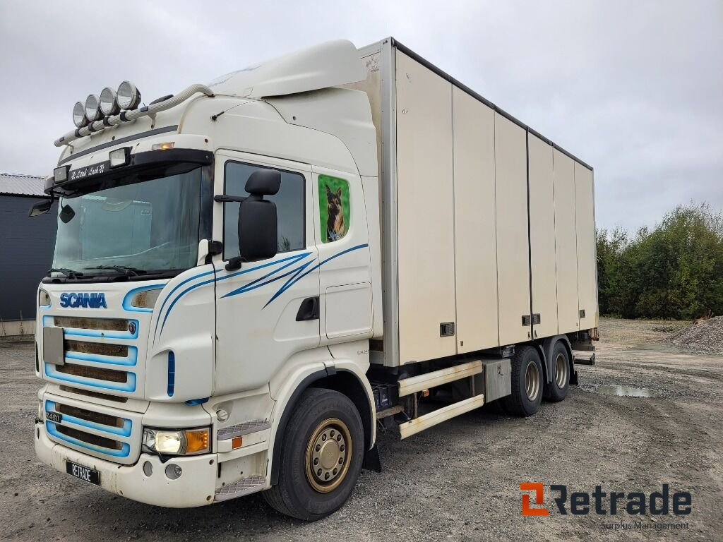 Skåpbil SCANIA R480LB6X2MNB - Koffer LKW: das Bild 1 Skåpbil SCANIA R480LB6X2MNB - Koffer LKW: das Bild 1