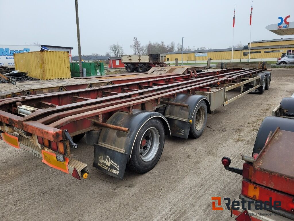 Släpvagn Briab Kilafors 4-axligt lastväxlarsläp - Abrollanhänger/ Absetzanhänger: das Bild 3 Släpvagn Briab Kilafors 4-axligt lastväxlarsläp - Abrollanhänger/ Absetzanhänger: das Bild 3