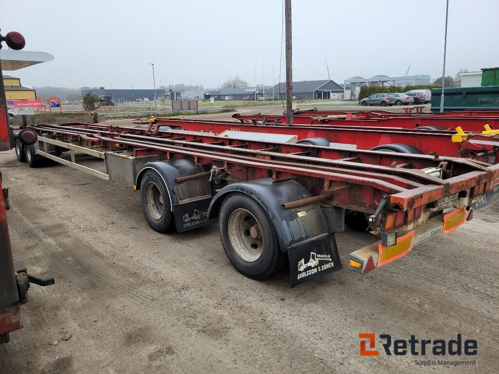 Släpvagn Briab Kilafors 4-axligt lastväxlarsläp - Abrollanhänger/ Absetzanhänger: das Bild 4 Släpvagn Briab Kilafors 4-axligt lastväxlarsläp - Abrollanhänger/ Absetzanhänger: das Bild 4