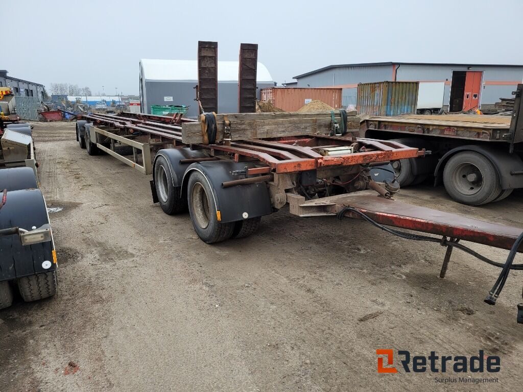 Släpvagn Briab Kilafors 4-axligt lastväxlarsläp - Abrollanhänger/ Absetzanhänger: das Bild 2 Släpvagn Briab Kilafors 4-axligt lastväxlarsläp - Abrollanhänger/ Absetzanhänger: das Bild 2