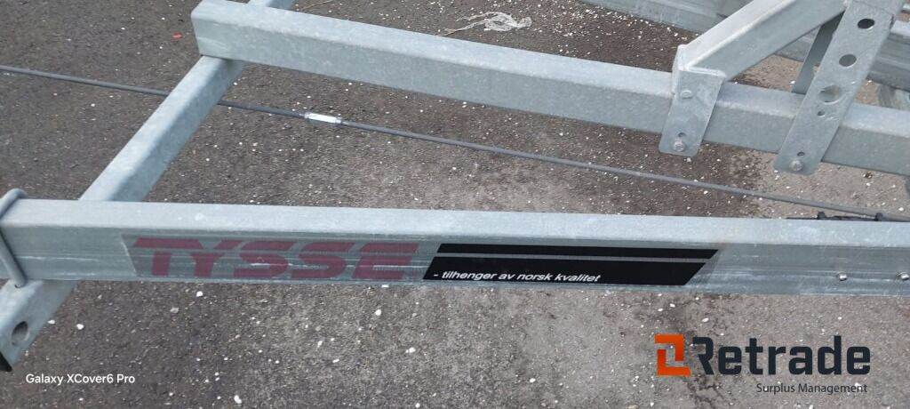 TYSSE 6257, 1300kg, 20Fot, Nesten ny! - Bootstrailer: das Bild 5 TYSSE 6257, 1300kg, 20Fot, Nesten ny! - Bootstrailer: das Bild 5