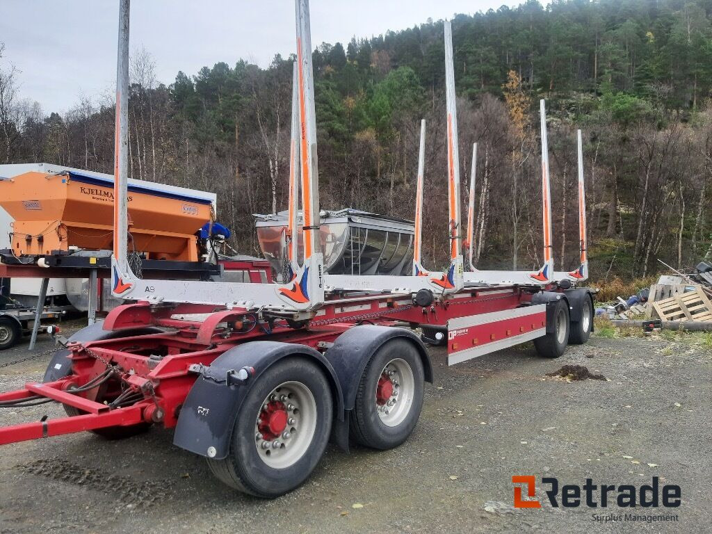 Tømmerhenger HØGLUND - Holzanhänger: das Bild 1 Tømmerhenger HØGLUND - Holzanhänger: das Bild 1