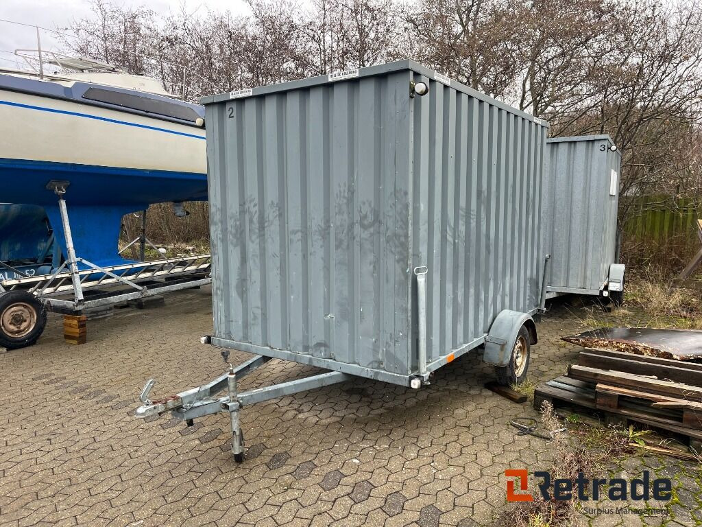 Trailer Variant Lukket Materiale trailer METAL - Koffer Anhänger: das Bild 1 Trailer Variant Lukket Materiale trailer METAL - Koffer Anhänger: das Bild 1