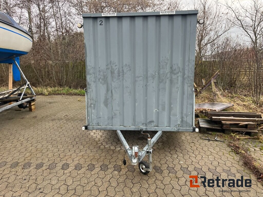 Trailer Variant Lukket Materiale trailer METAL - Koffer Anhänger: das Bild 2 Trailer Variant Lukket Materiale trailer METAL - Koffer Anhänger: das Bild 2