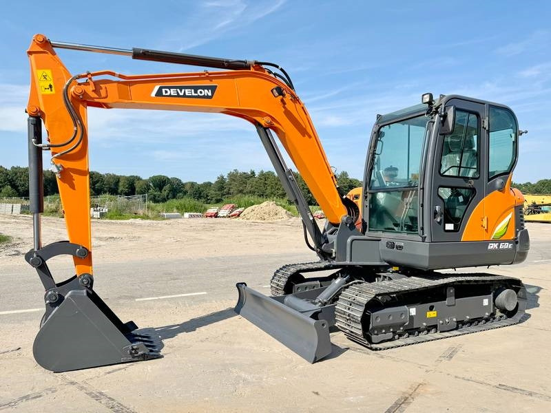 Doosan DX60 E-10N NEW! - Minibagger: das Bild 2 Doosan DX60 E-10N NEW! - Minibagger: das Bild 2
