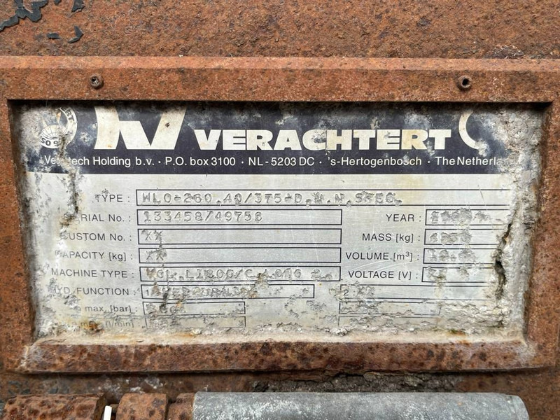 Schaufel für Baumaschine Verachtert High Lift Bucket - CAT 966 / 972: das Bild 7 Schaufel für Baumaschine Verachtert High Lift Bucket - CAT 966 / 972: das Bild 7