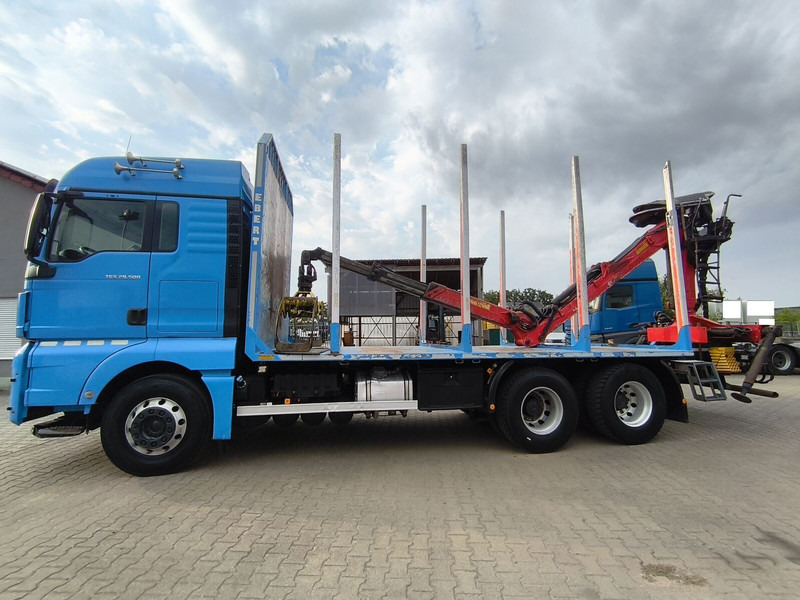 MAN TGX 26.500 Holz-LKW Euro6 6x4 Holztransporter m Palfinger (16) - Holztransporter, Autokran: das Bild 5 MAN TGX 26.500 Holz-LKW Euro6 6x4 Holztransporter m Palfinger (16) - Holztransporter, Autokran: das Bild 5