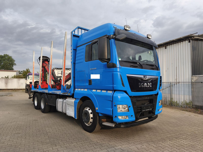 MAN TGX 26.500 Holz-LKW Euro6 6x4 Holztransporter m Palfinger (16) - Holztransporter, Autokran: das Bild 2 MAN TGX 26.500 Holz-LKW Euro6 6x4 Holztransporter m Palfinger (16) - Holztransporter, Autokran: das Bild 2