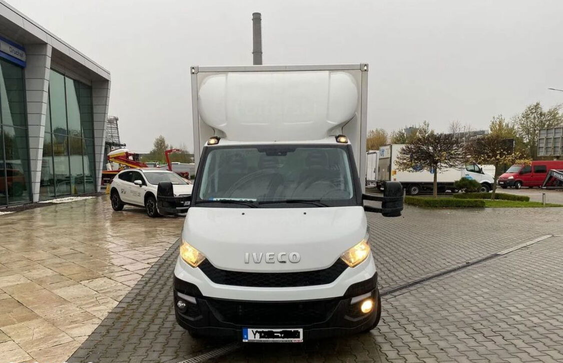 Iveco Daily 35C18 35C180 / Container / Veldhuizen Trailer / KAT. B+E - Andere Technik: das Bild 2 Iveco Daily 35C18 35C180 / Container / Veldhuizen Trailer / KAT. B+E - Andere Technik: das Bild 2