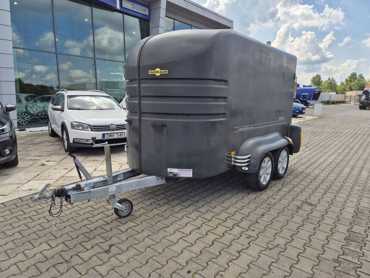 Humbaur Rexus 2000 / FOR Transporting 2 Horses, Ponies ANDBreedin - Pferdeanhänger: das Bild 1 Humbaur Rexus 2000 / FOR Transporting 2 Horses, Ponies ANDBreedin - Pferdeanhänger: das Bild 1