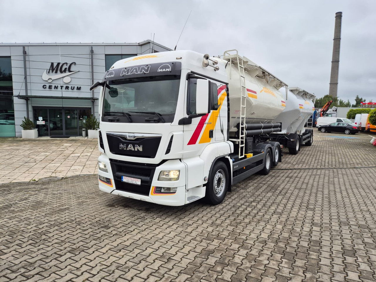MAN TGS 26.480 Spritzer / 1 Owner /for transporting bulk materials - LKW: das Bild 5 MAN TGS 26.480 Spritzer / 1 Owner /for transporting bulk materials - LKW: das Bild 5