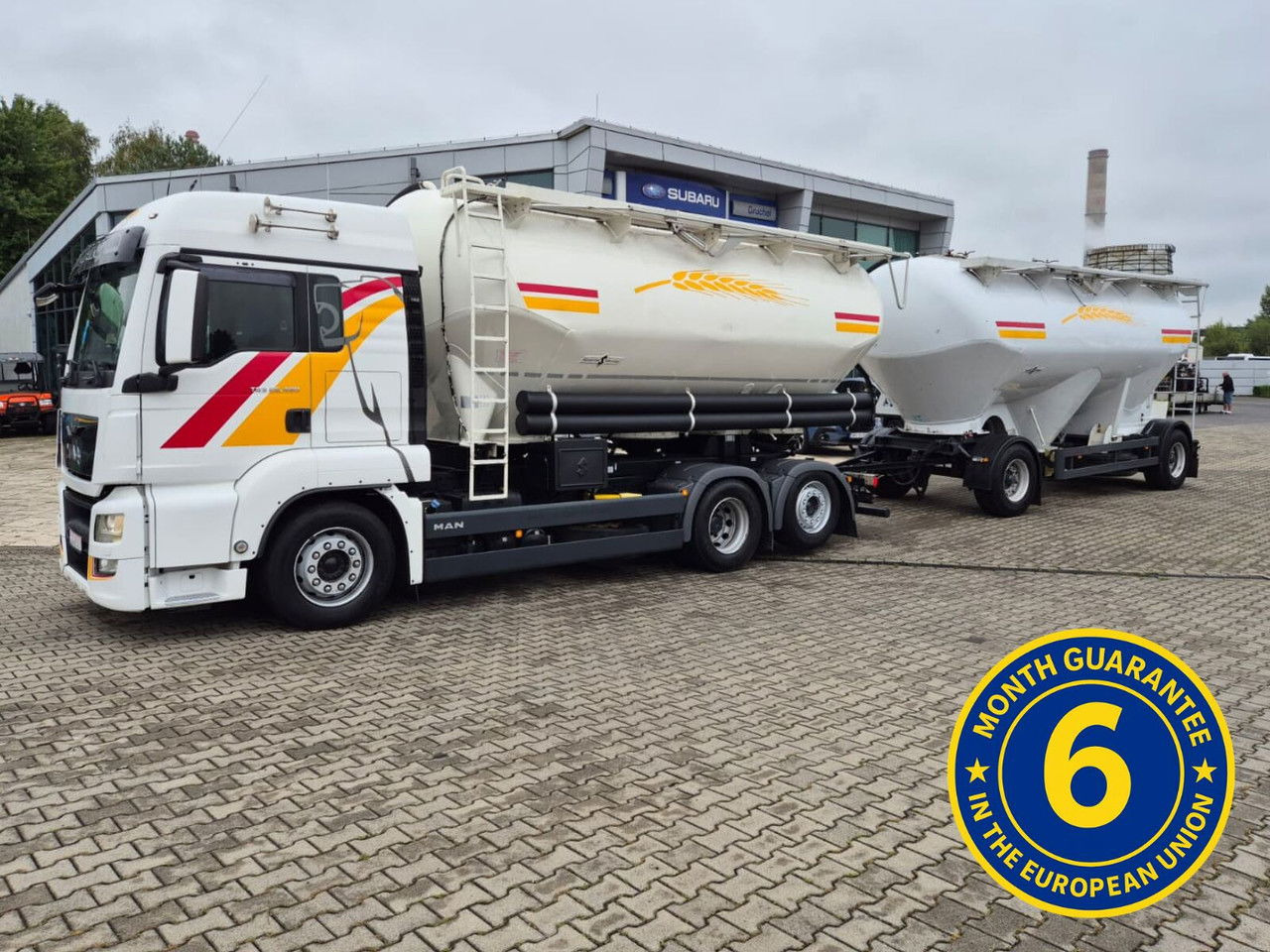 MAN TGS 26.480 Spritzer / 1 Owner /for transporting bulk materials - LKW: das Bild 1 MAN TGS 26.480 Spritzer / 1 Owner /for transporting bulk materials - LKW: das Bild 1