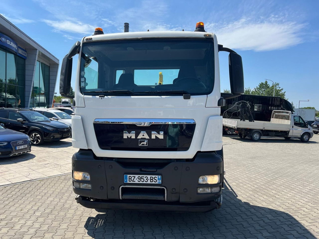 MAN TGS 18.320 NO Rust / Multilift Joab / BIG Wheelbase - Containerwagen/ Wechselfahrgestell LKW: das Bild 3 MAN TGS 18.320 NO Rust / Multilift Joab / BIG Wheelbase - Containerwagen/ Wechselfahrgestell LKW: das Bild 3