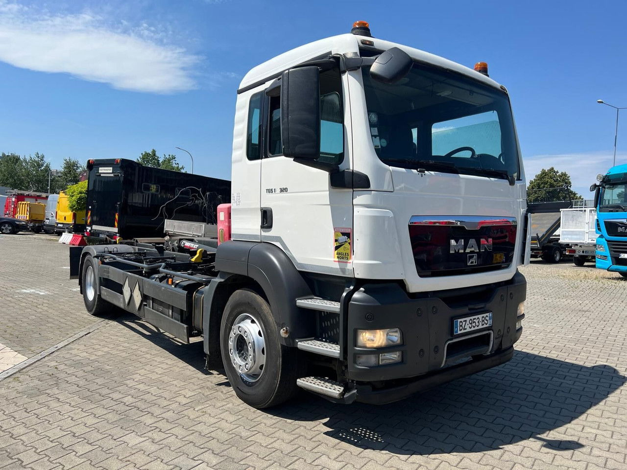 MAN TGS 18.320 NO Rust / Multilift Joab / BIG Wheelbase - Containerwagen/ Wechselfahrgestell LKW: das Bild 1 MAN TGS 18.320 NO Rust / Multilift Joab / BIG Wheelbase - Containerwagen/ Wechselfahrgestell LKW: das Bild 1