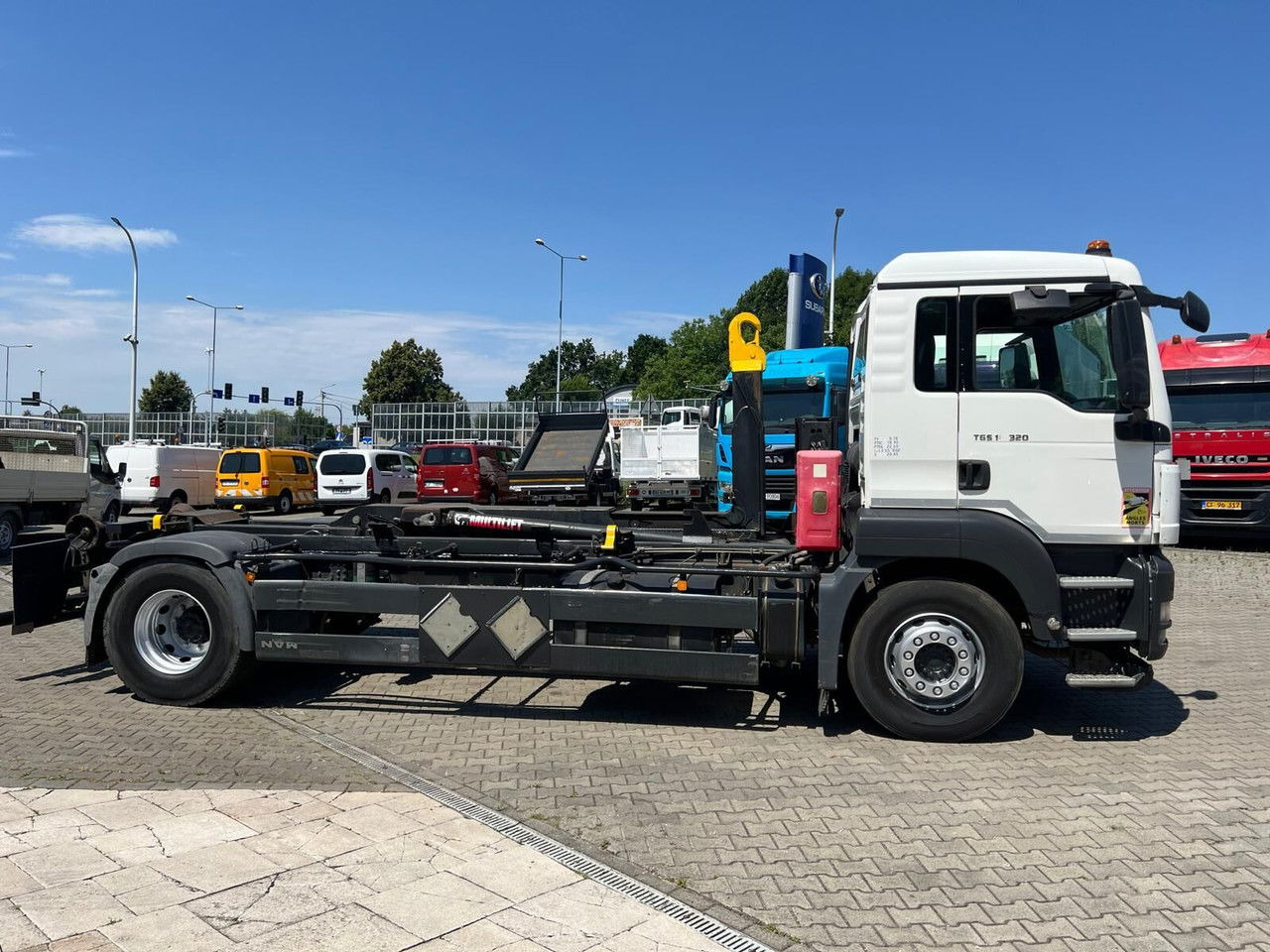 MAN TGS 18.320 NO Rust / Multilift Joab / BIG Wheelbase - Containerwagen/ Wechselfahrgestell LKW: das Bild 4 MAN TGS 18.320 NO Rust / Multilift Joab / BIG Wheelbase - Containerwagen/ Wechselfahrgestell LKW: das Bild 4