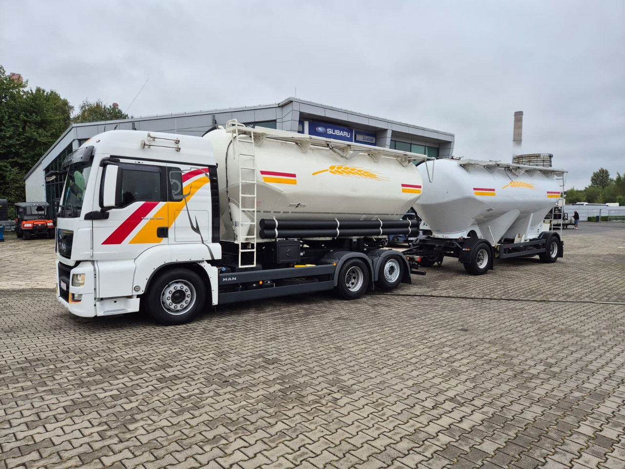 MAN TGS 26.480 Spritzer SILO - Tankwagen: das Bild 4 MAN TGS 26.480 Spritzer SILO - Tankwagen: das Bild 4