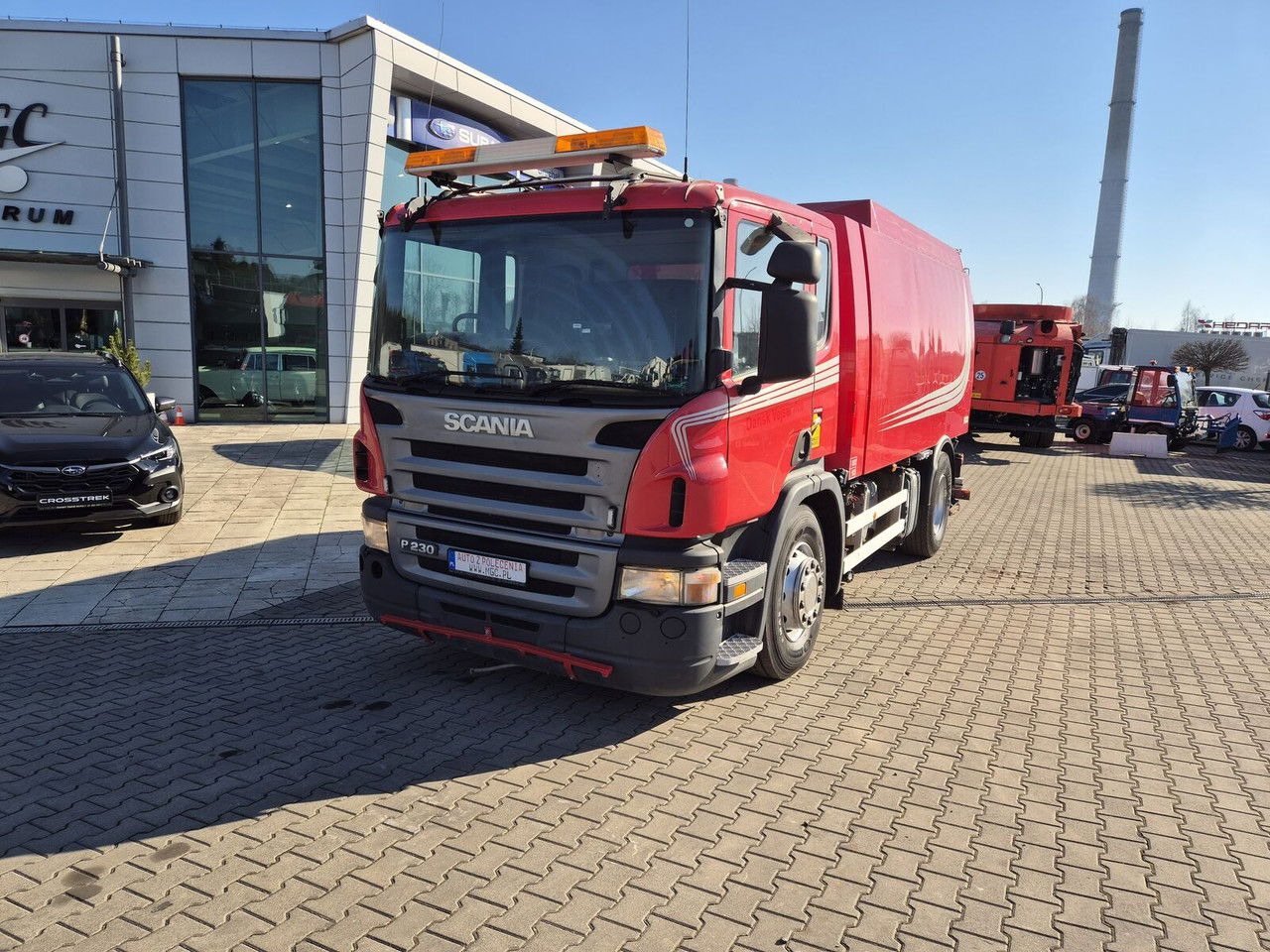 Scania P230 4X2 / Sweeper / Johnston VX800 / Sprayer / LOW Mileage / - Kehrmaschine: das Bild 2 Scania P230 4X2 / Sweeper / Johnston VX800 / Sprayer / LOW Mileage / - Kehrmaschine: das Bild 2