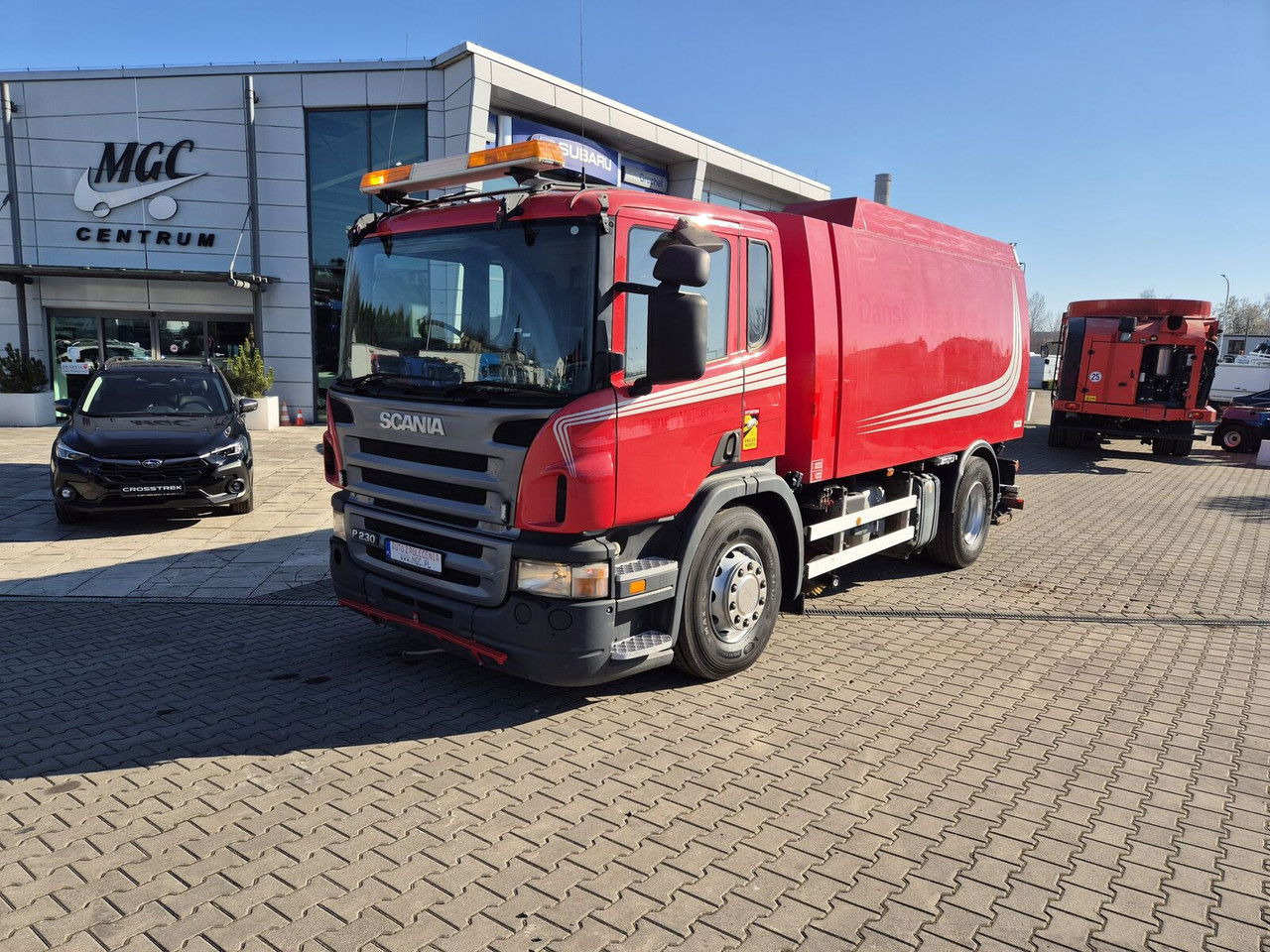 Scania P230 4X2 / Sweeper / Johnston VX800 / Sprayer / LOW Mileage / - Kehrmaschine: das Bild 1 Scania P230 4X2 / Sweeper / Johnston VX800 / Sprayer / LOW Mileage / - Kehrmaschine: das Bild 1