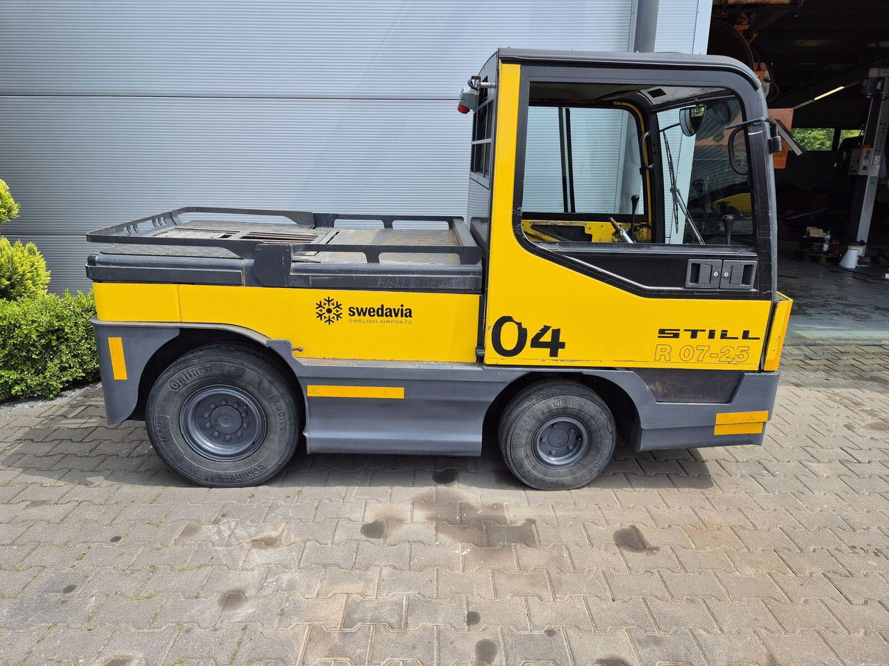Schleppfahrzeug Still R 07-25 , NO Battery , NEW Tires: das Bild 6