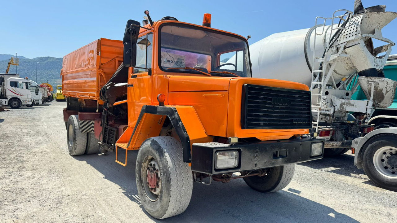 Iveco 160-23 4x4 tipper - crane 9m - Kipper: das Bild 2 Iveco 160-23 4x4 tipper - crane 9m - Kipper: das Bild 2