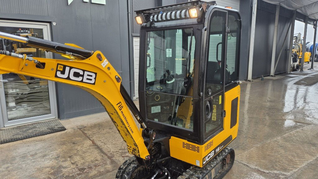 Minibagger JCB 16C-1 - 2021 Year - 935 Hours - Powertilt: das Bild 9