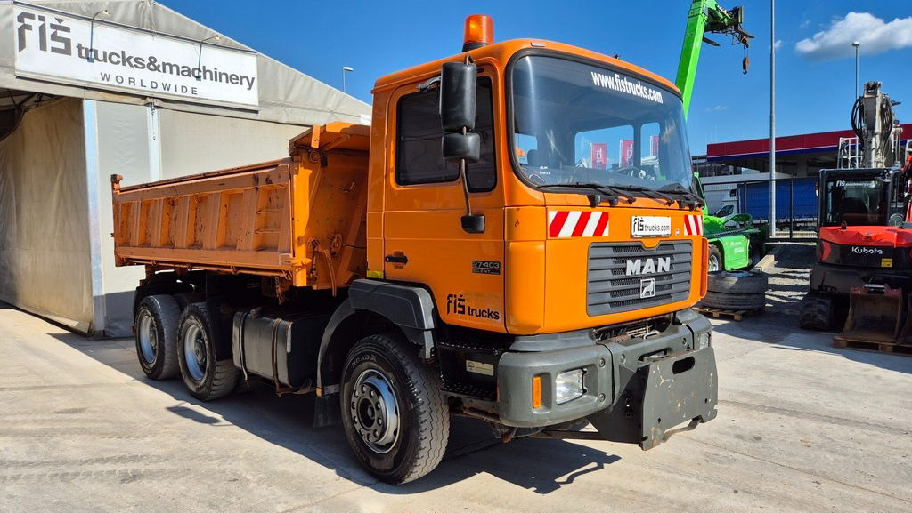 MAN 27.403 DFK 6x4 meiller tipper - spring - Kipper: das Bild 4 MAN 27.403 DFK 6x4 meiller tipper - spring - Kipper: das Bild 4