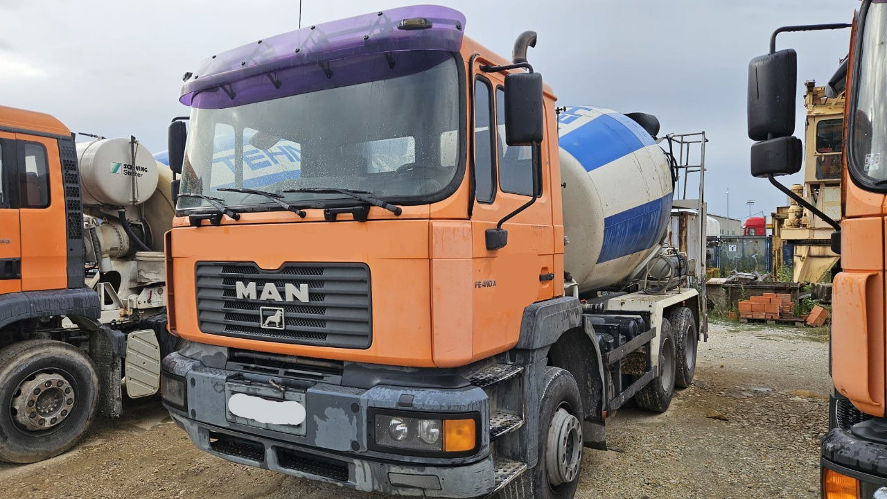 MAN FE 410A 8x4 mixer - 7m3 - euro 3 - Fahrmischer: das Bild 1 MAN FE 410A 8x4 mixer - 7m3 - euro 3 - Fahrmischer: das Bild 1