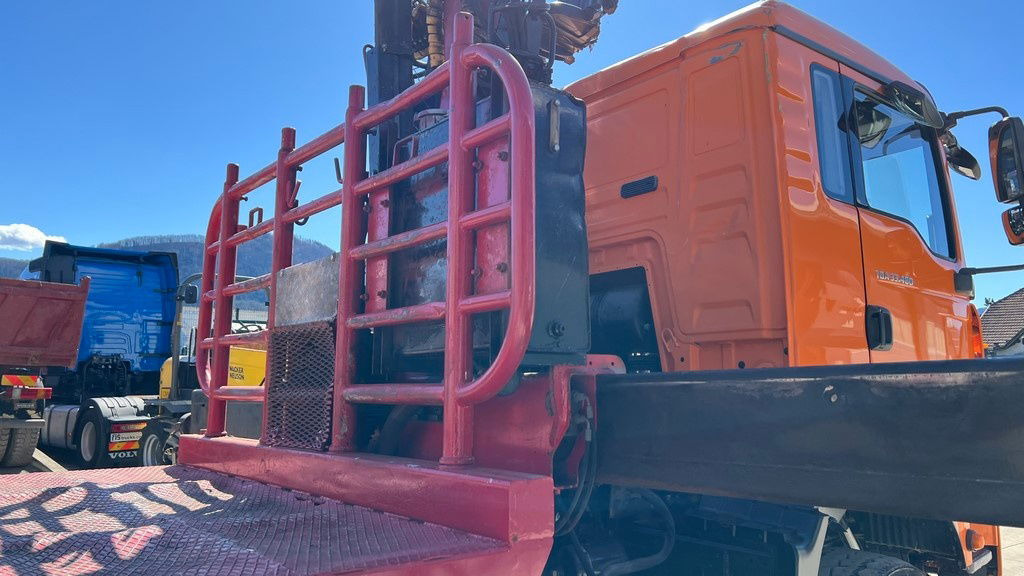 Holztransporter MAN TGA 33.480 6x6 forest truck - Complete Spring - LIV 170 Z + scissors: das Bild 6